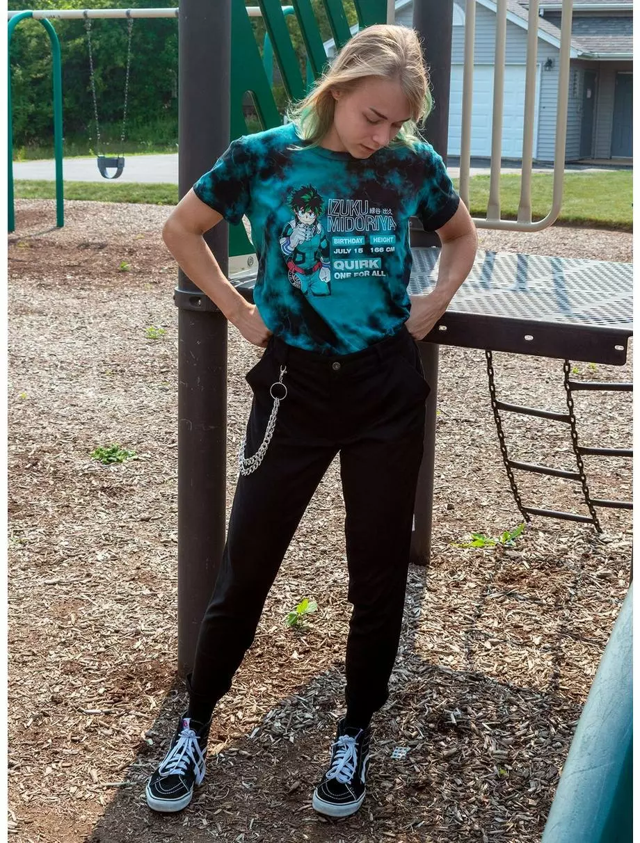 Black Denim Chain Jogger Pants 5 Black Denim Chain Jogger Pants - Image 3