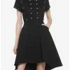 Black Hardware Hi-Low Dress 1 Black Hardware Hi-Low Dress -Hoodies And Sweaters Shop 15202774 hi