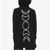 Moon Phase Girls Hooded Cardigan 2 Moon Phase Girls Hooded Cardigan -Hoodies And Sweaters Shop 15501211 hi