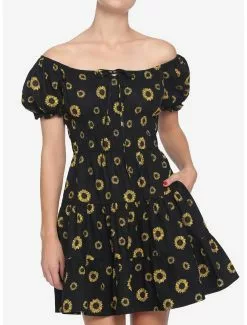 Sunflower Tiered Smocked Dress -Hoodies And Sweaters Shop 15884156 av1