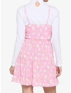 BT21 Jelly Candy Twofer Mock Neck Dress 7 BT21 Jelly Candy Twofer Mock Neck Dress -Hoodies And Sweaters Shop 16044371 av2