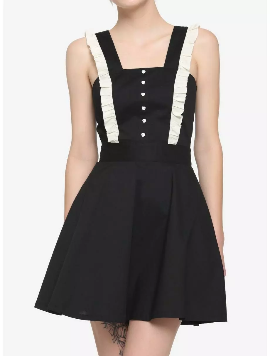 Black & White Ruffle Skirtall 3 Black & White Ruffle Skirtall