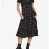 Black & Red Rose Midi Dress 1 Black & Red Rose Midi Dress -Hoodies And Sweaters Shop 17791423 hi