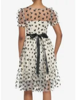 THORN&FABLE Mushroom Glitter Mesh Dress 7 THORN&FABLE Mushroom Glitter Mesh Dress -Hoodies And Sweaters Shop 17904734 av2