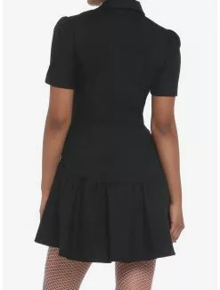 THORN&FABLE Hardware Chain Double-Breasted Blazer Dress 8 THORN&FABLE Hardware Chain Double-Breasted Blazer Dress -Hoodies And Sweaters Shop 18528882 av2