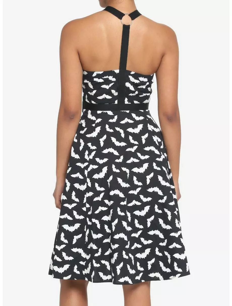 COSMICAURA Bats Retro Dress 5 COSMICAURA Bats Retro Dress - Image 3
