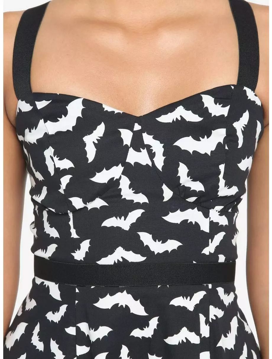 COSMICAURA Bats Retro Dress 6 COSMICAURA Bats Retro Dress - Image 4