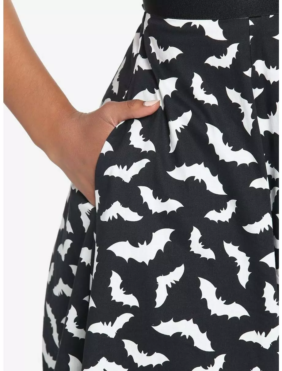 COSMICAURA Bats Retro Dress 7 COSMICAURA Bats Retro Dress - Image 5