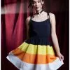 THORN&FABLE Candy Corn Tiered Dress 2 THORN&FABLE Candy Corn Tiered Dress -Hoodies And Sweaters Shop 18815040 hi