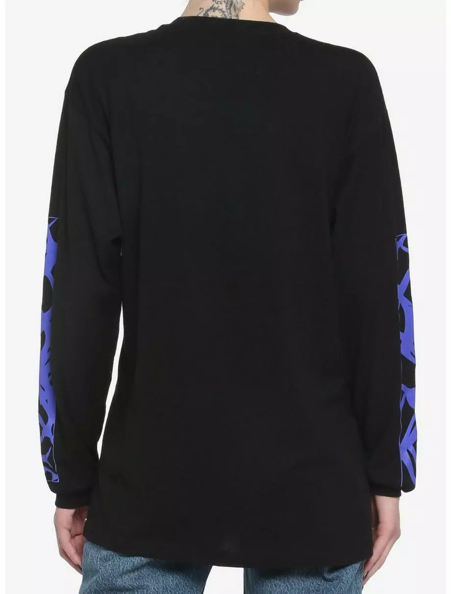 Death Note Misa Panel Girls Long-Sleeve T-Shirt 5 Death Note Misa Panel Girls Long-Sleeve T-Shirt - Image 3