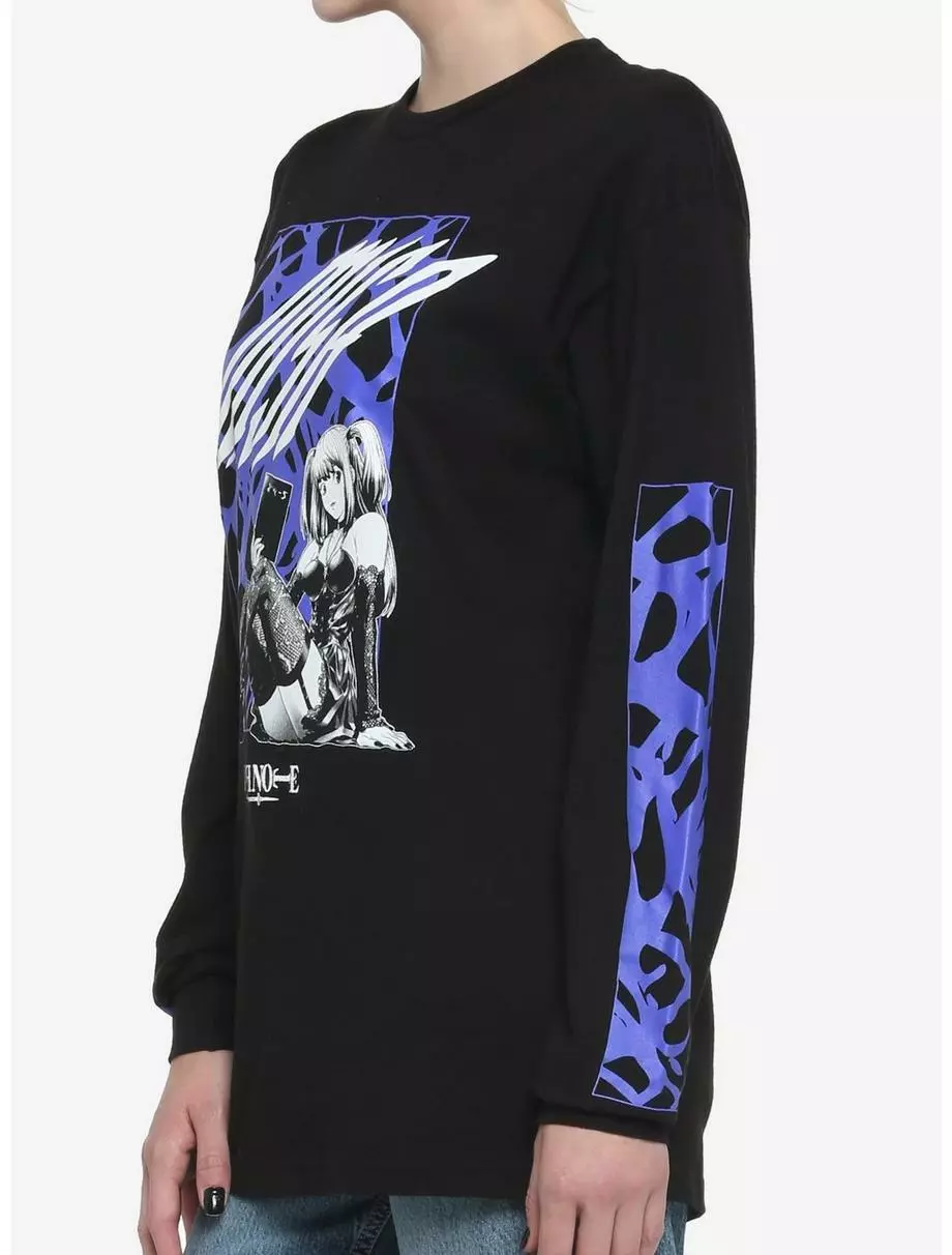 Death Note Misa Panel Girls Long-Sleeve T-Shirt 6 Death Note Misa Panel Girls Long-Sleeve T-Shirt - Image 4