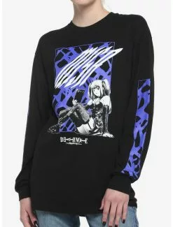Death Note Misa Panel Girls Long-Sleeve T-Shirt
