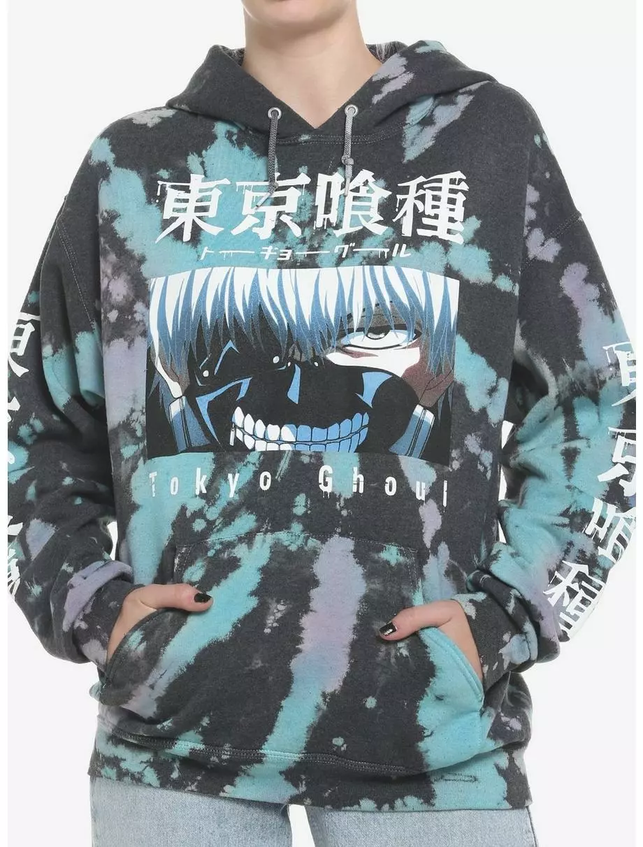 Tokyo Ghoul Tie-Dye Girls Hoodie 3 Tokyo Ghoul Tie-Dye Girls Hoodie