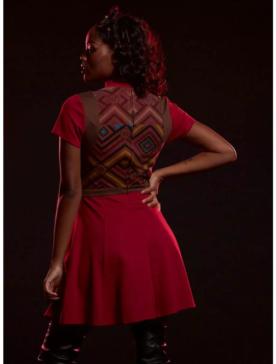 Her Universe Marvel Black Panther: Wakanda Forever Dora Milaje Dress 5 Her Universe Marvel Black Panther: Wakanda Forever Dora Milaje Dress - Image 3