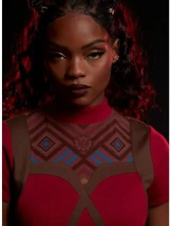 Her Universe Marvel Black Panther: Wakanda Forever Dora Milaje Dress 9 Her Universe Marvel Black Panther: Wakanda Forever Dora Milaje Dress -Hoodies And Sweaters Shop 19042047 av3