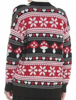 SWEETSOCIETY Mushrooms & Hearts Fair Isle Girls Oversized Cardigan 7 SWEETSOCIETY Mushrooms & Hearts Fair Isle Girls Oversized Cardigan -Hoodies And Sweaters Shop 19385084 av2