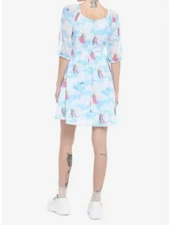 Disney Sleeping Beauty Clouds Long-Sleeve Dress 7 Disney Sleeping Beauty Clouds Long-Sleeve Dress -Hoodies And Sweaters Shop 19435343 av2