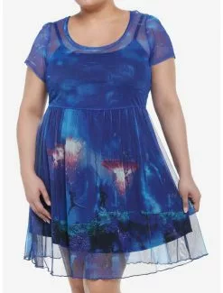 Avatar: The Way Of Water Mesh Dress Plus Size