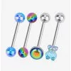 14G Steel Blue Teddy Bear Tongue Barbell 4 Pack 2 14G Steel Blue Teddy Bear Tongue Barbell 4 Pack -Hoodies And Sweaters Shop 19478910 hi