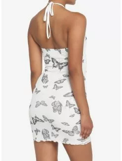 Butterfly Mesh Halter Mini Dress 10 Butterfly Mesh Halter Mini Dress -Hoodies And Sweaters Shop 19570618 av2