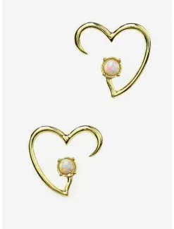 14G Steel Heart Claw Captive Hoop 2 Pack