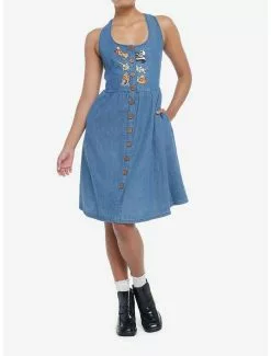 Disney Bambi Forest Friends Denim Dress 6 Disney Bambi Forest Friends Denim Dress -Hoodies And Sweaters Shop 19906993 av1
