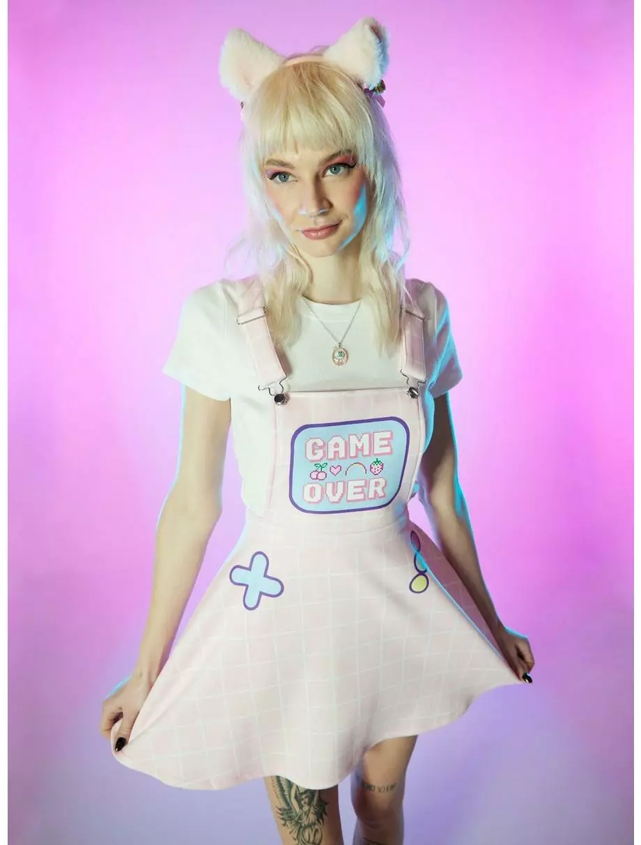 SWEETSOCIETY Game Over Pastel Skirtall 3 SWEETSOCIETY Game Over Pastel Skirtall