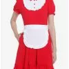 SWEETSOCIETY Sweet Society Red Apron Dress 1 SWEETSOCIETY Sweet Society Red Apron Dress -Hoodies And Sweaters Shop 20170072 hi