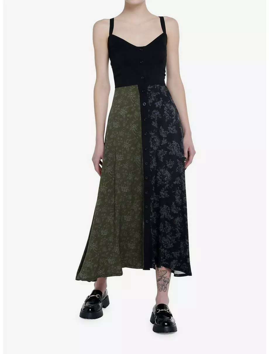 THORN&FABLE Thorn & Fable Skeleton Fairy Color-Block Maxi Dress 3 THORN&FABLE Thorn & Fable Skeleton Fairy Color-Block Maxi Dress