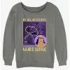 Disney The Emperor's New Groove Kronk Doesn't Make Sense Girls Slouchy Sweatshirt -Hoodies And Sweaters Shop 20207273 hi