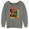 Jurassic Park Isla Nublar Tour Girls Slouchy Sweatshirt -Hoodies And Sweaters Shop 20207385 hi