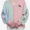 Disney Mickey Mouse And Friends Spring Pastel Girls Cardigan -Hoodies And Sweaters Shop 20216843 hi