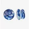 7/16 Glass Blue Swirl Plug 2 Pack -Hoodies And Sweaters Shop 20237052 hi