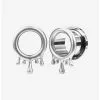 Steel Silver Drip Plugs 2 Pack 2 Steel Silver Drip Plugs 2 Pack -Hoodies And Sweaters Shop 20340408 hi