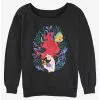 Disney The Little Mermaid Leafy Ariel Girls Slouchy Sweatshirt -Hoodies And Sweaters Shop 20835604 hi