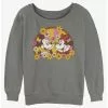 Disney Mickey Mouse Mickey & Minnie Spring Bloom Girls Slouchy Sweatshirt -Hoodies And Sweaters Shop 20866704 hi